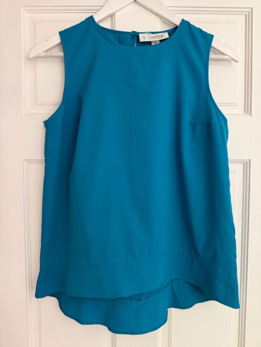 Coolibar Sun Protective St. Tropez Swing Tank Top in Teal